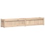 Solid pine wood planter 180x31x31 cm by vidaXL, Pots and planters - Ref: Foro24-837494, Price: 78,00 €, Discount: %