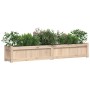 Jardinera de madera maciza de pino 180x31x31 cm de vidaXL, Maceteros y jardineras - Ref: Foro24-837494, Precio: 78,00 €, Desc...