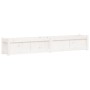 Solid white pine wood planter 180x31x31 cm by vidaXL, Pots and planters - Ref: Foro24-837496, Price: 73,91 €, Discount: %