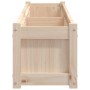 Jardinera de madera maciza de pino 180x31x31 cm de vidaXL, Maceteros y jardineras - Ref: Foro24-837494, Precio: 78,00 €, Desc...