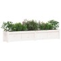 Solid white pine wood planter 180x31x31 cm by vidaXL, Pots and planters - Ref: Foro24-837496, Price: 73,91 €, Discount: %