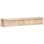 Jardinera de madera maciza de pino 180x31x31 cm de vidaXL, Maceteros y jardineras - Ref: Foro24-837494, Precio: 78,00 €, Desc...