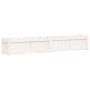 Solid white pine wood planter 180x31x31 cm by vidaXL, Pots and planters - Ref: Foro24-837496, Price: 73,91 €, Discount: %