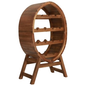 Wine rack for 13 bottles solid acacia wood by vidaXL, Wine racks - Ref: Foro24-44036, Price: 108,99 €, Discount: %