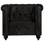 Black Genuine Leather Chesterfield Armchair by vidaXL, Armchairs - Ref: Foro24-283756, Price: 373,19 €, Discount: %