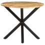 Solid mango wood side table 68x68x56 cm by vidaXL, Side tables - Ref: Foro24-320659, Price: 116,05 €, Discount: %