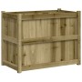 Jardinera de madera de pino impregnada 90x50x70 cm de vidaXL, Maceteros y jardineras - Ref: Foro24-837473, Precio: 107,80 €, ...