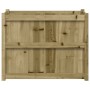 Jardinera de madera de pino impregnada 90x50x70 cm de vidaXL, Maceteros y jardineras - Ref: Foro24-837473, Precio: 107,80 €, ...