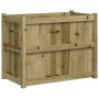 Jardinera de madera de pino impregnada 90x50x70 cm de vidaXL, Maceteros y jardineras - Ref: Foro24-837473, Precio: 107,80 €, ...