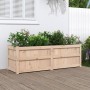 Jardinera de madera maciza de pino 150x50x50 cm de vidaXL, Maceteros y jardineras - Ref: Foro24-837484, Precio: 126,54 €, Des...