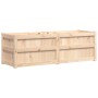 Jardinera de madera maciza de pino 150x50x50 cm de vidaXL, Maceteros y jardineras - Ref: Foro24-837484, Precio: 126,54 €, Des...