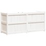 Solid white pine wood planter 150x50x70 cm by vidaXL, Pots and planters - Ref: Foro24-837490, Price: 170,83 €, Discount: %