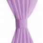 Voile curtains 2 units 140x225 cm lilac by vidaXL, Curtains and curtains - Ref: Foro24-132243, Price: 23,99 €, Discount: %