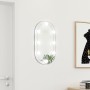 Mirror with LED lights oval glass 60x30 cm by vidaXL, Mirrors - Ref: Foro24-3102974, Price: 29,09 €, Discount: %