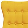 Mustard yellow fabric relaxation armchair by vidaXL, Armchairs - Ref: Foro24-341275, Price: 137,69 €, Discount: %