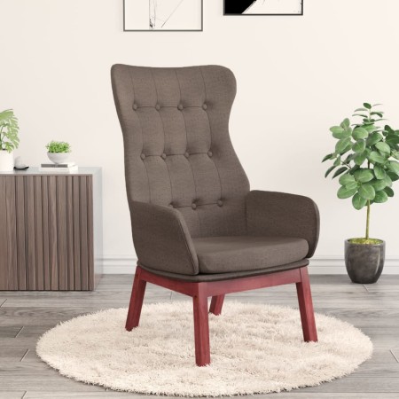 Sillón de relax de tela gris taupe de vidaXL, Sillones - Ref: Foro24-341277, Precio: 136,38 €, Descuento: %