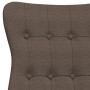 Sillón de relax de tela gris taupe de vidaXL, Sillones - Ref: Foro24-341277, Precio: 136,38 €, Descuento: %