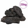 Black volcanic rocks 25 kg 10-30 cm by vidaXL, Aquarium decoration - Ref: Foro24-155326, Price: 74,99 €, Discount: %