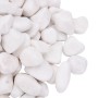 Guijarros pulidos blancos 25 kg 2-5 cm de vidaXL, Decoración de acuarios - Ref: Foro24-155330, Precio: 56,93 €, Descuento: %