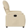 Sillón reclinable de tela crema de vidaXL, Sillones - Ref: Foro24-373419, Precio: 228,11 €, Descuento: %