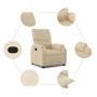 Sillón reclinable de tela crema de vidaXL, Sillones - Ref: Foro24-373419, Precio: 228,11 €, Descuento: %