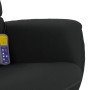 Massage recliner with footrest black synthetic leather by vidaXL, Armchairs - Ref: Foro24-356715, Price: 123,98 €, Discount: %