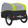 Black and green iron bicycle trailer 45 kg by vidaXL, Bicycle trailers - Ref: Foro24-94130, Price: 84,99 €, Discount: %