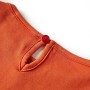 Gebranntes orangefarbenes Langarm-T-Shirt für Kinder 128 von vidaXL, Kinder-T-Shirts - Ref: Foro24-13617, Preis: 10,29 €, Rab...