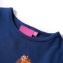 Marineblaues Langarm-T-Shirt für Kinder 128 von vidaXL, Kinder-T-Shirts - Ref: Foro24-13622, Preis: 8,60 €, Rabatt: %