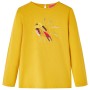 Camiseta infantil de manga larga ocre oscuro 116 de vidaXL, Camisetas para niños - Ref: Foro24-13636, Precio: 8,34 €, Descuen...