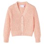 Pink children's knitted cardigan 140 by vidaXL, Children's outerwear - Ref: Foro24-14569, Price: 15,99 €, Discount: %