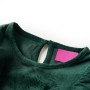 Children's blouse with dark green ruffles 104 by vidaXL, Kids T-shirts - Ref: Foro24-15107, Price: 11,99 €, Discount: %