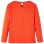 Dark orange long-sleeved children's t-shirt 140 by vidaXL, Kids T-shirts - Ref: Foro24-13648, Price: 9,99 €, Discount: %