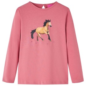 Camiseta infantil de manga larga rosa envejecido 92 de vidaXL, Camisetas para niños - Ref: Foro24-14019, Precio: 8,74 €, Desc...