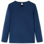 Navy blue long-sleeved children's t-shirt 140 by vidaXL, Kids T-shirts - Ref: Foro24-14033, Price: 13,46 €, Discount: %