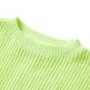 Neon yellow children's knitted sweater 104 by vidaXL, Kids T-shirts - Ref: Foro24-14576, Price: 12,99 €, Discount: %