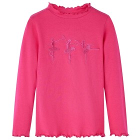 Children's bright pink long-sleeved T-shirt 116 by vidaXL, Kids T-shirts - Ref: Foro24-13706, Price: 8,99 €, Discount: %