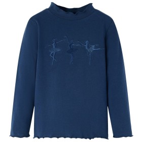 Navy blue long-sleeved children's t-shirt 128 by vidaXL, Kids T-shirts - Ref: Foro24-13712, Price: 9,49 €, Discount: %