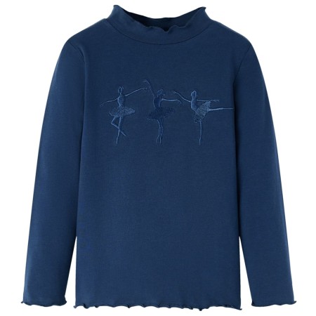 Navy blue long-sleeved children's t-shirt 128 by vidaXL, Kids T-shirts - Ref: Foro24-13712, Price: 9,49 €, Discount: %