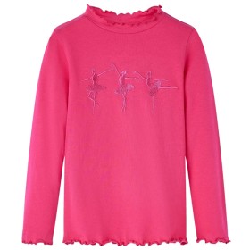 Camiseta infantil de manga larga rosa brillante 92 de vidaXL, Camisetas para niños - Ref: Foro24-13704, Precio: 9,99 €, Descu...