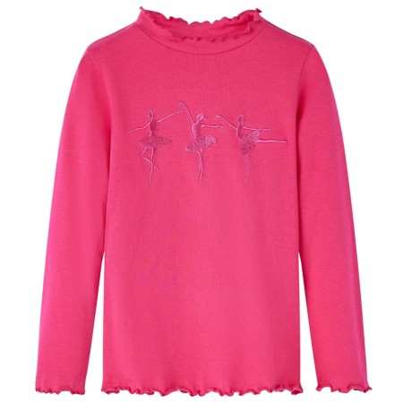 Children's bright pink long-sleeved T-shirt 92 by vidaXL, Kids T-shirts - Ref: Foro24-13704, Price: 9,99 €, Discount: %