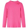 Camiseta infantil manga larga de punto elástico rosa brillante 104 de vidaXL, Camisetas para niños - Ref: Foro24-13840, Preci...