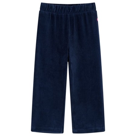 Pantalón infantil pana azul marino 92 de vidaXL, Pantalones de niños - Ref: Foro24-13894, Precio: 14,07 €, Descuento: %