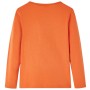 Camiseta infantil de manga larga naranja tostado 104 de vidaXL, Camisetas para niños - Ref: Foro24-14155, Precio: 9,99 €, Des...