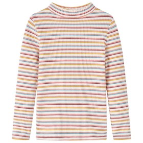 Children's long-sleeved high-neck t-shirt in ecru color 92 by vidaXL, Kids T-shirts - Ref: Foro24-14354, Price: 8,99 €, Disco...