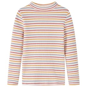 Children's long-sleeved high-neck t-shirt in ecru color 116 by vidaXL, Kids T-shirts - Ref: Foro24-14356, Price: 8,99 €, Disc...