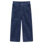 Pantalón infantil pana azul marino 140 de vidaXL, Pantalones de niños - Ref: Foro24-13918, Precio: 16,79 €, Descuento: %