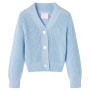 Blaue Kinderstrickjacke 128 von vidaXL, Oberbekleidung für Kinder - Ref: Foro24-14583, Preis: 17,74 €, Rabatt: %