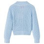 Cárdigan de punto infantil azul 104 de vidaXL, Ropa de abrigo para niños - Ref: Foro24-14581, Precio: 15,44 €, Descuento: %