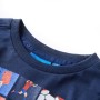 Camiseta infantil de manga larga azul marino mélange 128 de vidaXL, Camisetas para niños - Ref: Foro24-12702, Precio: 11,19 €...